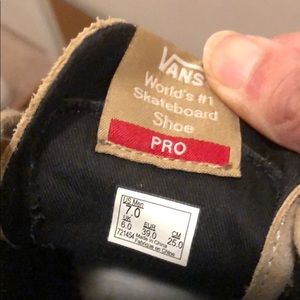 Vans men’s 7